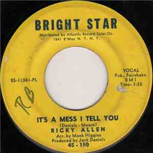 Ricky Allen - It's A Mess I Tell You / Skate Boo-Ga-Loo album