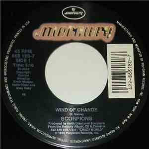 Scorpions - Wind Of Change / Money And Fame album
