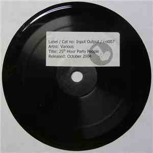 Various - 25th Hour Party People album