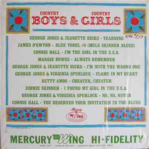 Various - Country Boys & Country Girls album
