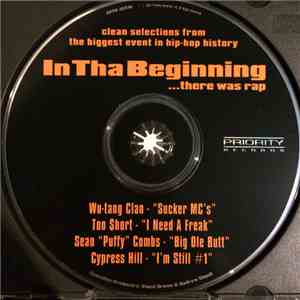 Various - In Tha Beginning...There Was Rap album
