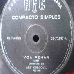 Ary Cordovil - Vou Penar / Criança Demais album