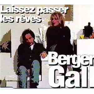 Berger / Gall - Laissez Passer Les Rêves album