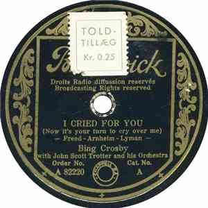 Bing Crosby - I Cried For You / Star Dust album