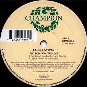 Carole Sylvan - Just Doin' What We Love album