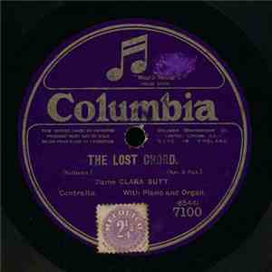 Dame Clara Butt - The Lost Chord album
