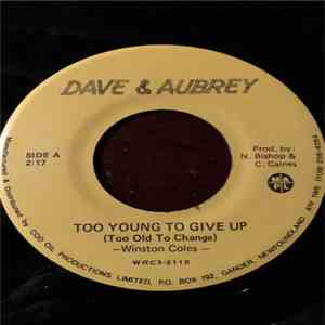 Dave & Aubrey - Too Young To Give Up / Someone In Your Eyes album