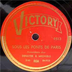 Denayer & Michiels - Sous Les Ponts De Paris / Rose-Marie Polka album