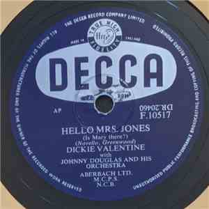 Dickie Valentine - Hello Mrs. Jones (Is Mary There?) album