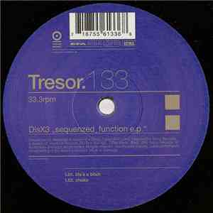 DisX3 - Sequenzed_Function E.P. album