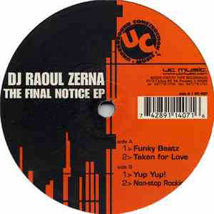 DJ Raoul Zerna - The Final Notice EP album
