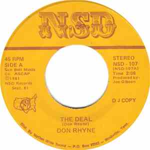 Don Rhyne - The Deal / The Auction album