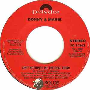 Donny & Marie - Ain't Nothing Like The Real Thing / Sing album