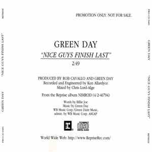 Green Day - Nice Guys Finish Last album