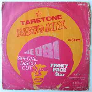 Jide Obi - Front Page Star - Special Disco Cut album