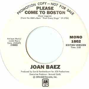 Joan Baez - Please Come To Boston album