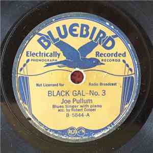Joe Pullum - Black Gal No. 3 / Mississippi Flood Blues album