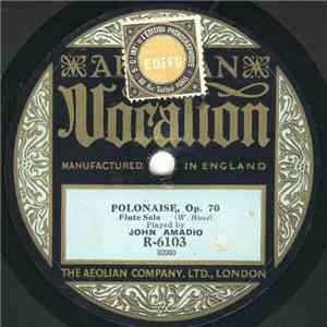 John Amadio - Polonaise, Op. 70 / You Live In My Heart album