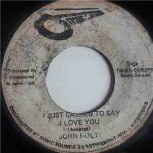 John Holt - I Just Called To Say I Love You album