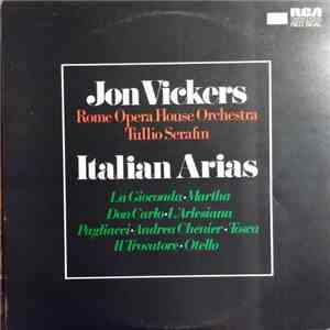 Jon Vickers - Italian Arias album