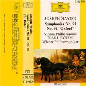 Joseph Haydn, Vienna Philharmonic, Karl Böhm - Symphonies No. 91 No. 92 "Oxford" album