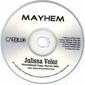 Julissa Veloz - Mayhem album