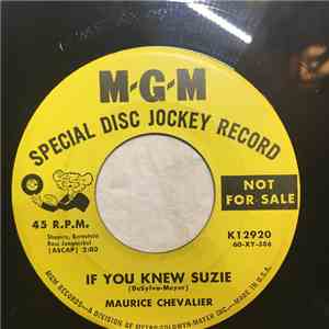 Maurice Chevalier - If You Knew Suzie / Just In Time album