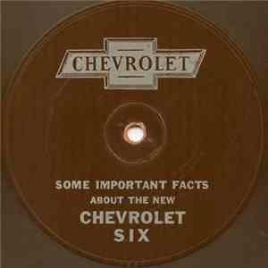 No Artist - Some Important Facts About The New Chevrolet Six album