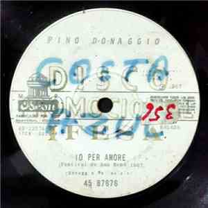 Pino Donaggio - Io Per Amore album