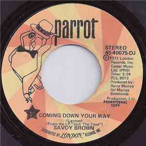 Savoy Brown - Coming Down Your Way album