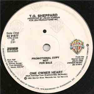 T.G. Sheppard - One Owner Heart / I Could Get Used To This album
