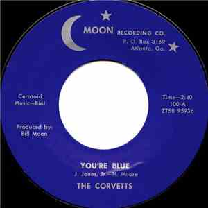 The Corvetts - You're Blue / I'm Going To Cry album