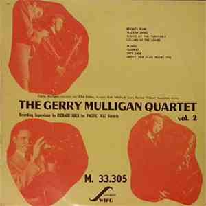 The Gerry Mulligan Quartet - Vol. 2 album
