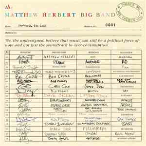 The Matthew Herbert Big Band - There's Me And There's You album