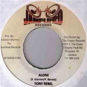 Tony Rebel - Alone album