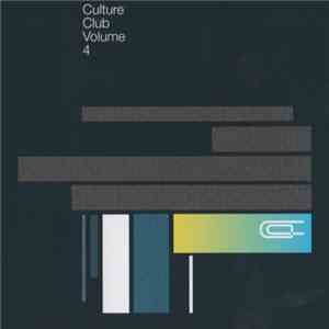 Various - Culture Club Volume 4 album