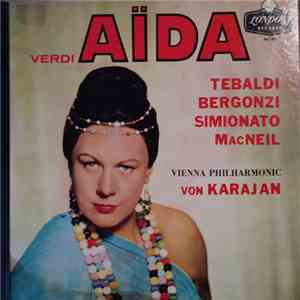 Verdi, Tebaldi, MacNeil, Bergonzi, Simionato, Von Karajan, Vienna Philharmonic - Aïda album