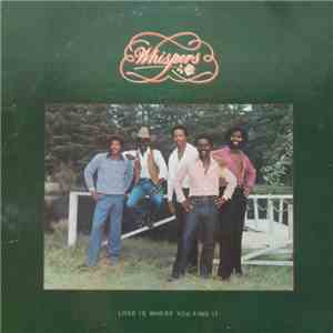 Whispers - Love Is Where You Find It album